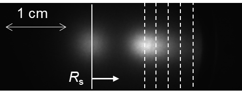 イオンおよび中性粒子ビームのイメージング測定例